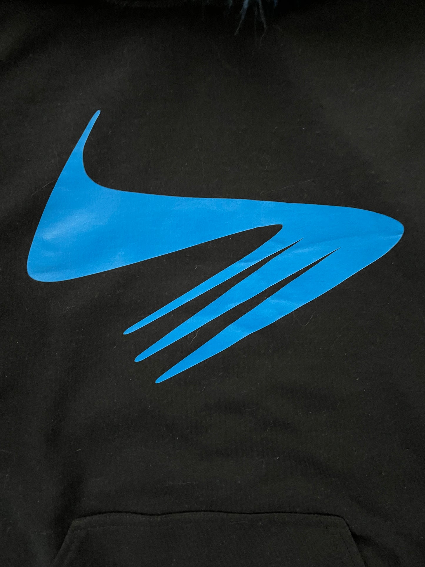 MOHAWK FUR HOODIE (BLUE)