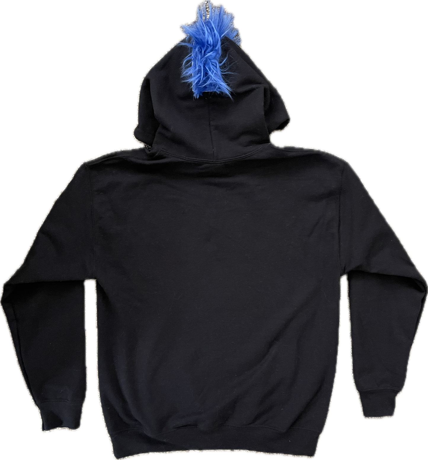 MOHAWK FUR HOODIE (BLUE)