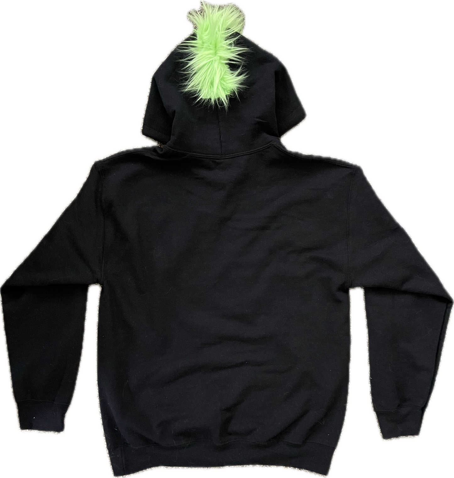 MOHAWK FUR HOODIE (GREEN)